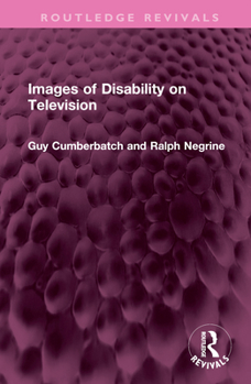 Hardcover Images of Disability on Television Book