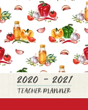 2020 - 2021 Teacher Planner: Teacher Lesson Planner Book | 8 x 10 | Soft Matte Cover | Lesson Planning For Instructors