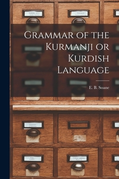 Paperback Grammar of the Kurmanji or Kurdish Language Book