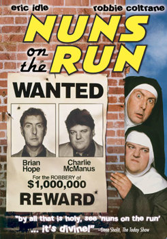 DVD Nuns On The Run Book