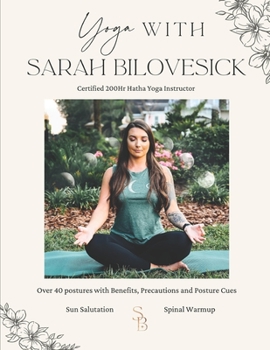 Paperback Yoga with Sarah Bilovesick Book