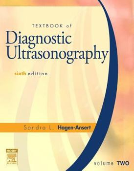 Hardcover Textbook of Diagnostic Ultrasonography, Volume Two Book