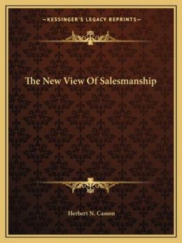 Paperback The New View Of Salesmanship Book