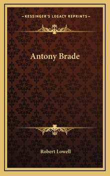 Hardcover Antony Brade Book