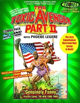 Blu-ray The Toxic Avenger, Part II Book