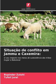 Paperback Situação de conflito em Jammu e Caxemira [Portuguese] Book