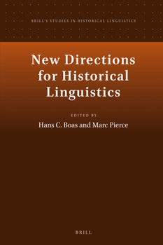 Hardcover New Directions for Historical Linguistics Book