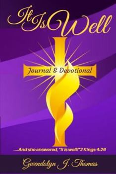 Paperback It Is Well Journal and Devotional Book