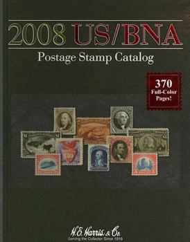 Spiral-bound 2008 US/BNA Postage Stamp Catalog Book