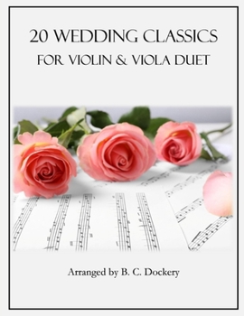 Paperback 20 Wedding Classics for Violin and Viola Duet Book