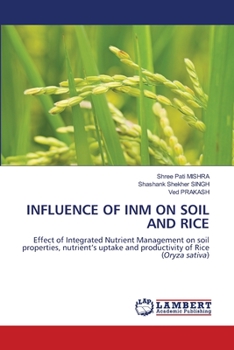 Paperback Influence of Inm on Soil and Rice Book