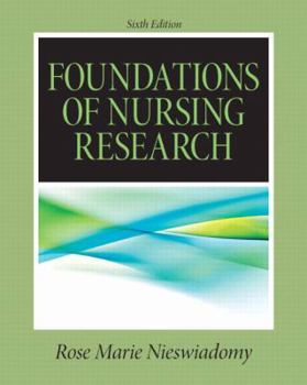 Paperback Foundations in Nursing Research Book