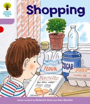Paperback Oxford Reading Tree: Level 1+: More Patterned Stories: Shopping Book