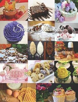 Paperback Sweet Thoughts: Composition Notebook Interior Design Book