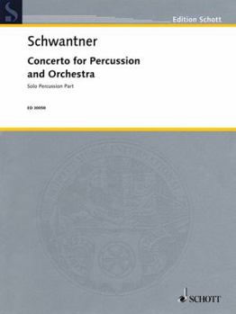 Paperback Concerto for Percussion and Orchestra: Percussion Solo Part (Revised) Book