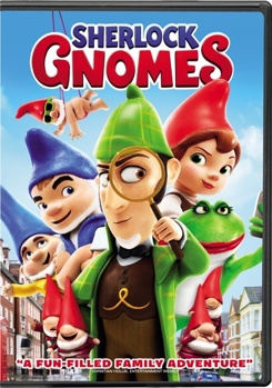 DVD Sherlock Gnomes Book