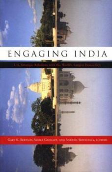 Paperback Engaging India: U.S. Strategic Relations with the World's Largest Democracy Book