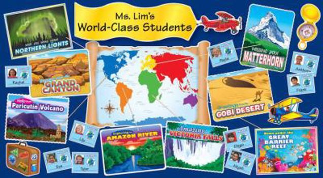 Wall Chart Wonders of the World Bulletin Board Book
