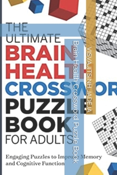 Paperback Brain Health Crossword Puzzle Book