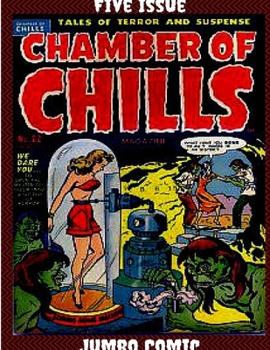 Paperback Chamber of Chills Five Issue Jumbo Comic Book