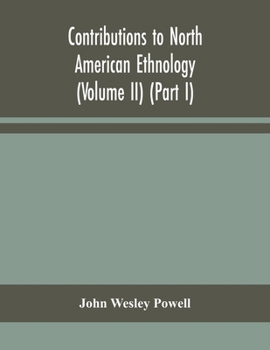 Paperback Contributions to North American ethnology (Volume II) (Part I) Book