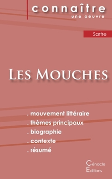 Paperback Fiche de lecture Les Mouches de Jean-Paul Sartre (Analyse littéraire de référence et résumé complet) [French] Book