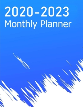 Paperback 2020-2023 Monthly Planner: Monthly Schedule Organizer - Agenda Planner, Calendar, Appointment Notebook, Monthly, with Holidays Book