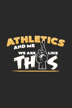 Athletic and me: 6x9 Athletics | grid | squared paper | notebook | notes
