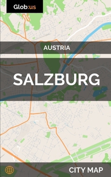 Paperback Salzburg, Austria - City Map Book