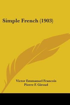 Paperback Simple French (1903) Book