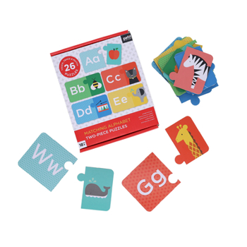 Misc. Matching Alphabet Two-Piece Puzzles Book