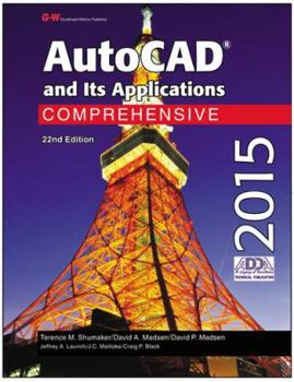 Hardcover AutoCAD and Its Applications Comprehensive 2015 Book