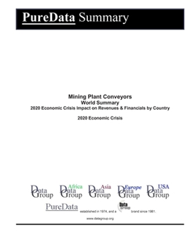 Mining Plant Conveyors World Summary: 2020 Economic Crisis Impact on Revenues & Financials by Country (PureData World Summary)