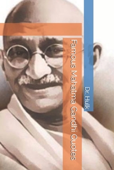 Paperback Famous Mahatma Gandhi Quotes (peace) Book