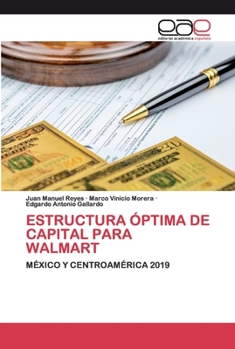 Paperback Estructura Óptima de Capital Para Walmart [Spanish] Book