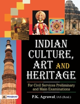 Paperback Indian Culture, Art and Heritage Book