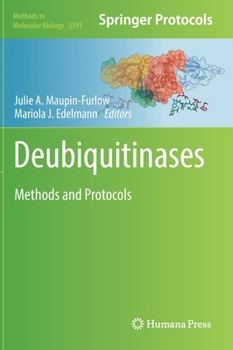 Hardcover Deubiquitinases: Methods and Protocols Book