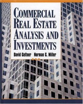Hardcover Commercial Real Estate Analysis and Investments Book