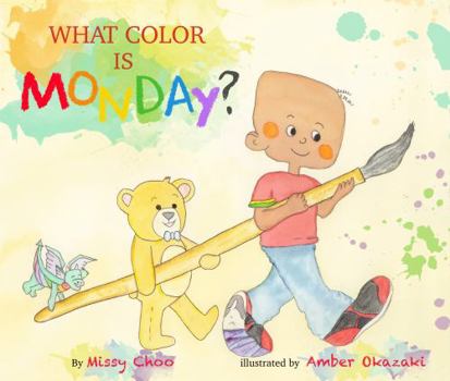 Staple Bound Children's Book-"What Color Is MOnday?" Book