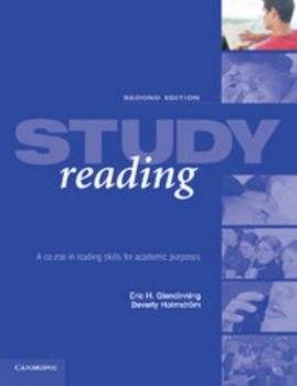 Paperback Study Reading: A Course in Reading Skills for Academic Purposes Book