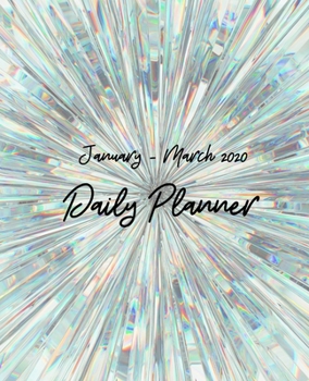 Paperback Daily Planner 2020 1st Quarter: God's Way to Success (Diamond Design) Book