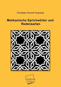 Paperback Mekkanische Sprichworter Und Redensarten [German] Book