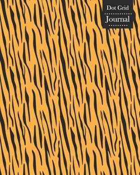 Paperback Dot Grid Journal: Notebook Planner with Unique Tiger Skin Themed Cover Design Book