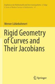 Paperback Rigid Geometry of Curves and Their Jacobians Book