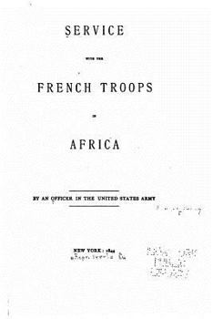 Paperback Service with the French troops in Africa Book