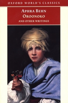 Paperback Oroonoko, and Other Writings (Oxford World's Classics) Book