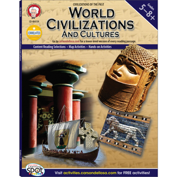 Paperback World Civilizations and Cultures, Grades 5 - 8 Book