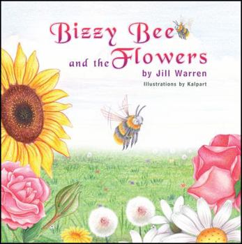 Paperback Bizzy Bee and the Flowers Book