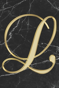Paperback L Journal: A Monogram L Initial Capital Letter Notebook For Writing And Notes: Great Personalized Gift For All First, Middle, Or Book