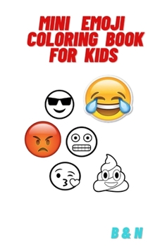 Paperback Mini Emoji Coloring Book: Coloring Book